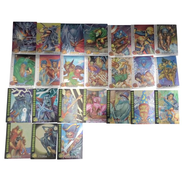 1995 Fleer Ultra X-Men Marvel Trading Cards All-Chromium Sleeved READ - Picture 6 of 12
